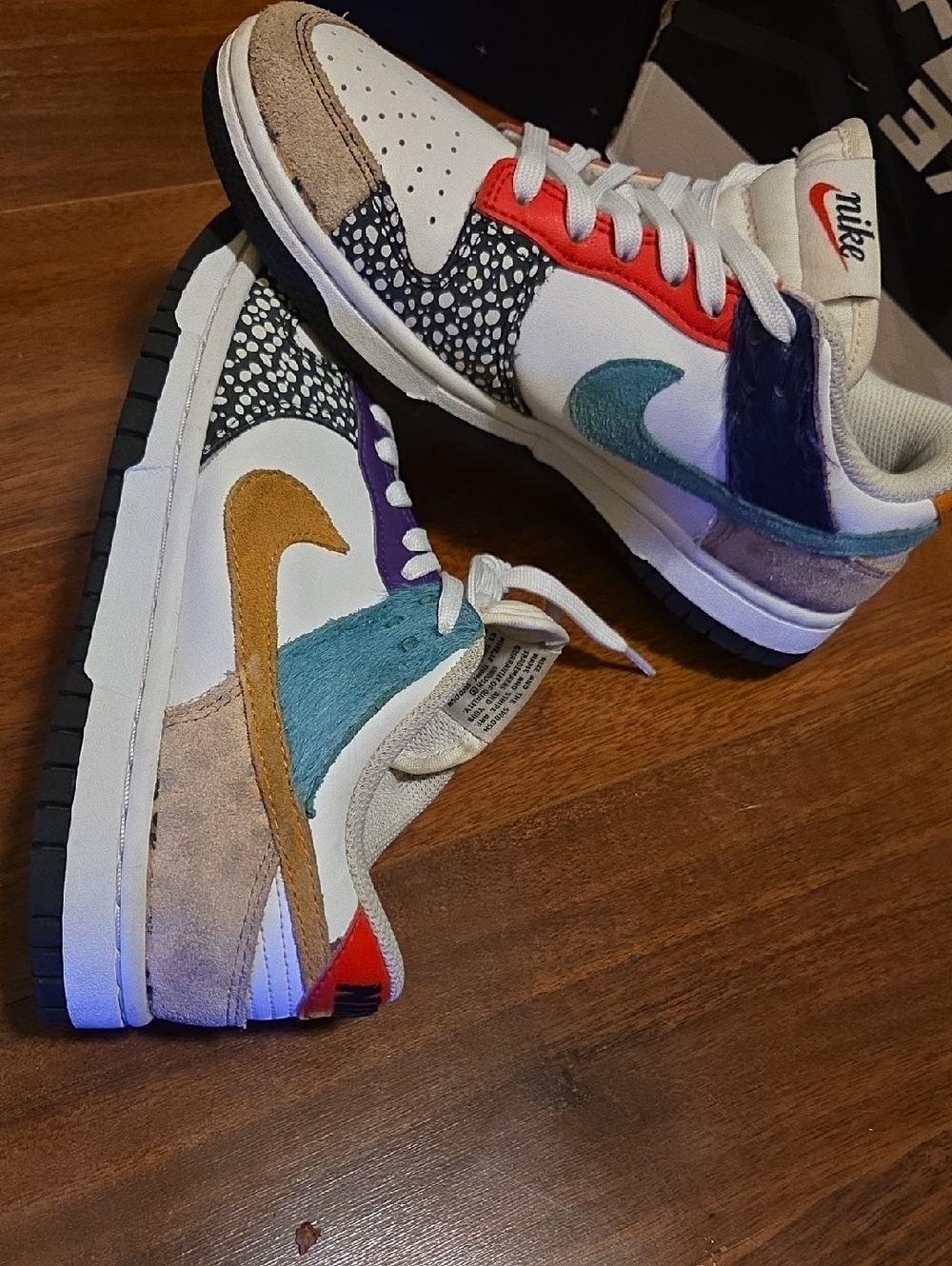 Nike Women's Multi-Color Low Top Sneakers